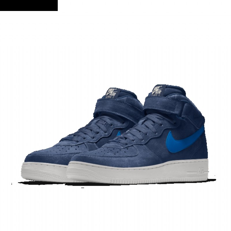 Nike Air Force 1 Low Premium Miesten Laivastonsininen Yöpurjehdusvalokuva Sininen