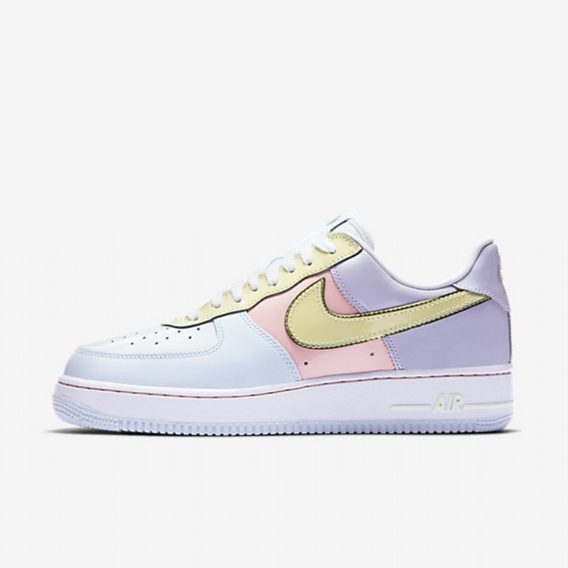 Nike Air Force 1 Low Retro Miesten Titanium Pink Myrsky Lime Ice