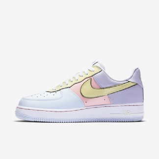 Nike Air Force 1 Low Retro Miesten Titanium Pink Myrsky Lime Ice