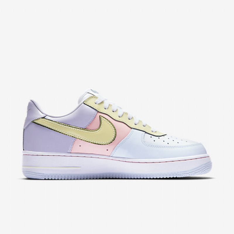 Nike Air Force 1 Low Retro Miesten Titanium Pink Myrsky Lime Ice