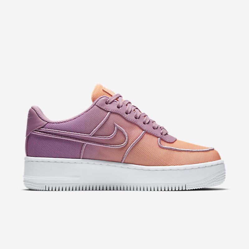 Nike Air Force 1 Low Upstep Br Naiset Orkidea Sunset Aurinko Paistaa Glacier Blue White