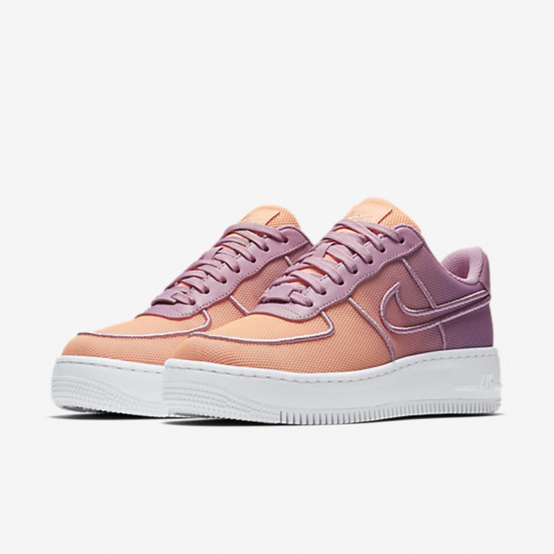 Nike Air Force 1 Low Upstep Br Naiset Orkidea Sunset Aurinko Paistaa Glacier Blue White
