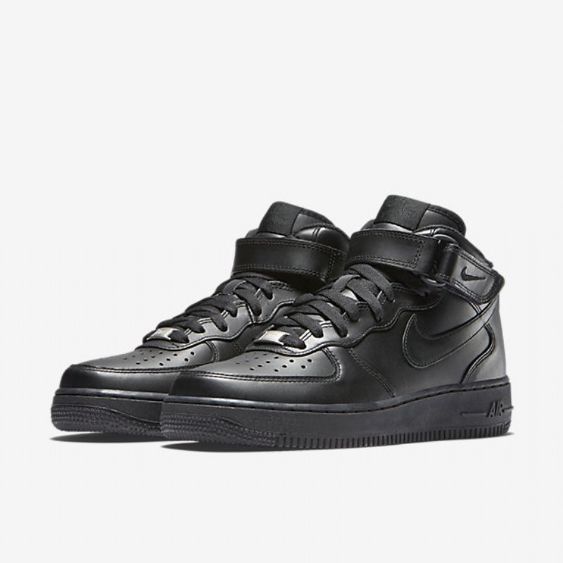 Nike Air Force 1 M07 Nahkainen Naisten Musta