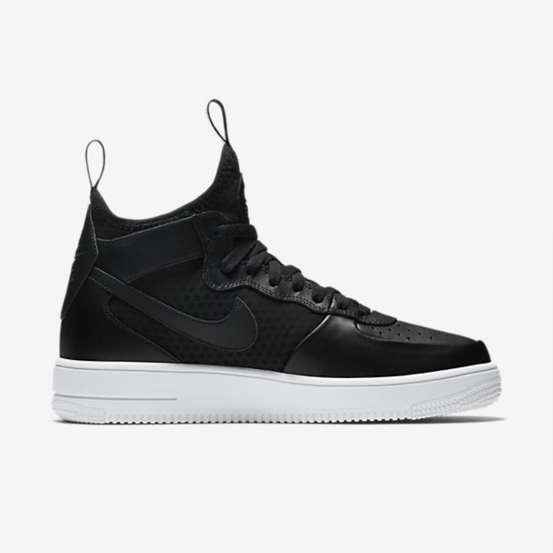 Nike Air Force 1 Miesten Ultraforce Mustavalkoinen
