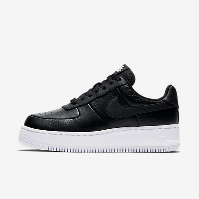 Nike Air Force 1 Naisten Upstep Black White