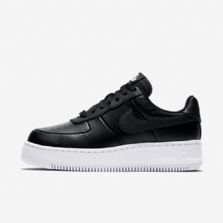 Nike Air Force 1 Naisten Upstep Black White