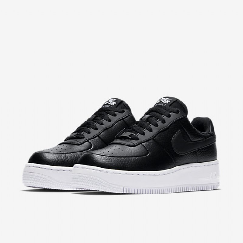 Nike Air Force 1 Naisten Upstep Black White