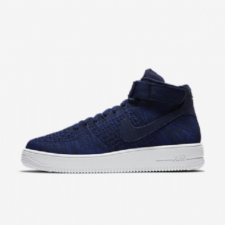Nike Air Force 1 Ultra Flyknit Miesten Navy Black White