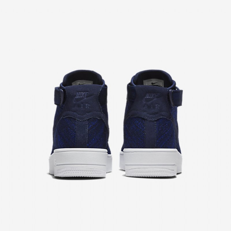 Nike Air Force 1 Ultra Flyknit Miesten Navy Black White