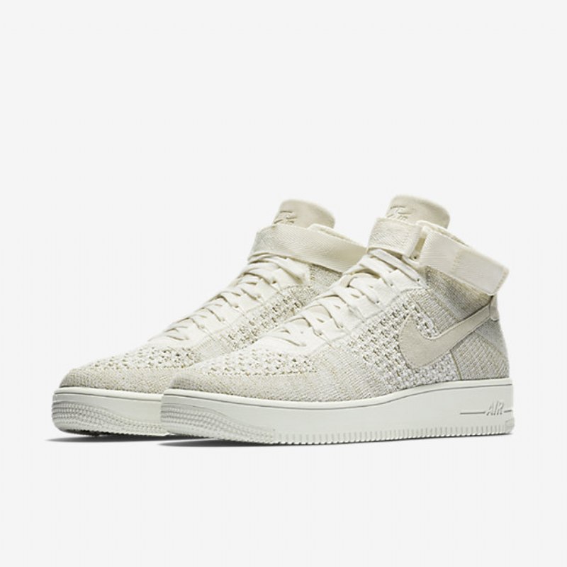 Nike Air Force 1 Ultra Flyknit Miesten Sailing Vaaleanharmaa
