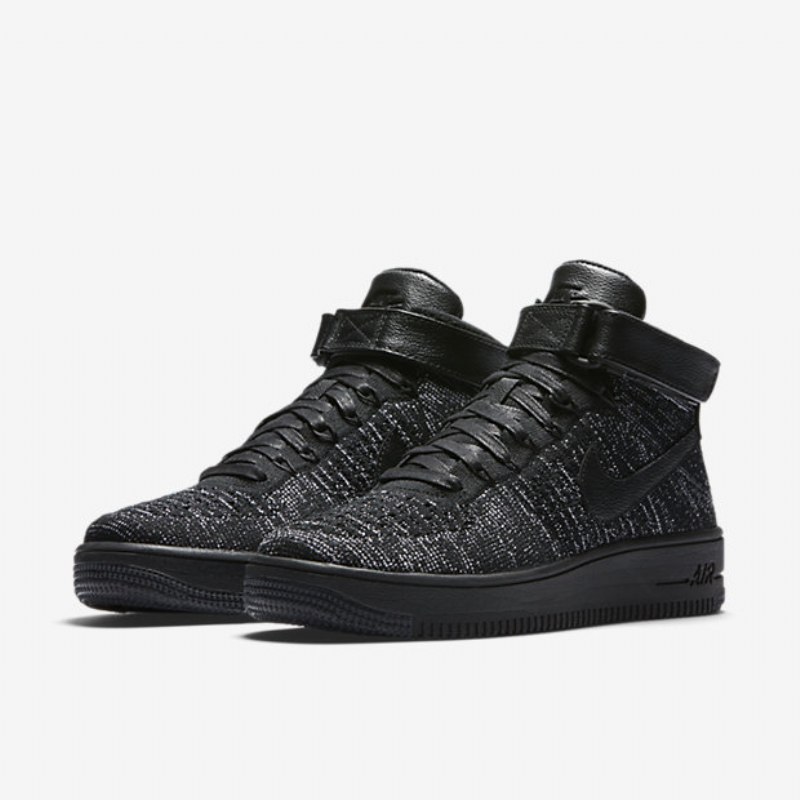 Nike Air Force 1 Ultra Flyknit Naisten Musta Valkoinen