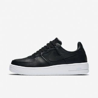Nike Air Force 1 Ultraforce Nahka Miesten Musta Valkoinen