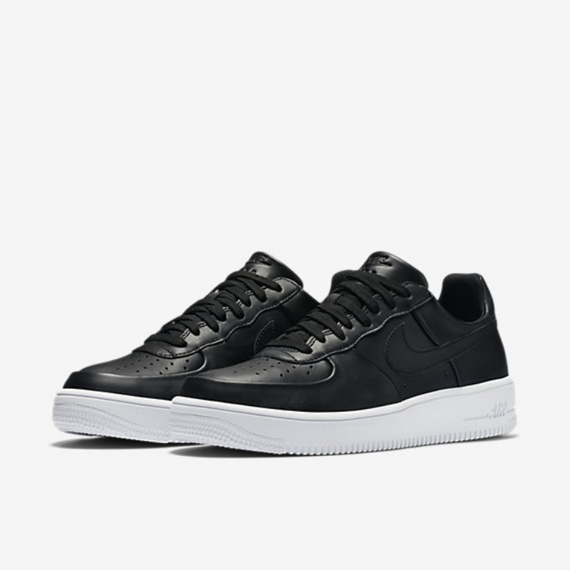 Nike Air Force 1 Ultraforce Nahka Miesten Musta Valkoinen