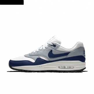 Nike Air Max 1 Essential Miesten Sininen Valkoinen Harmaa