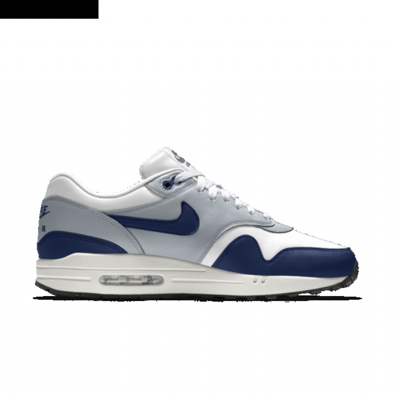 Nike Air Max 1 Essential Miesten Sininen Valkoinen Harmaa