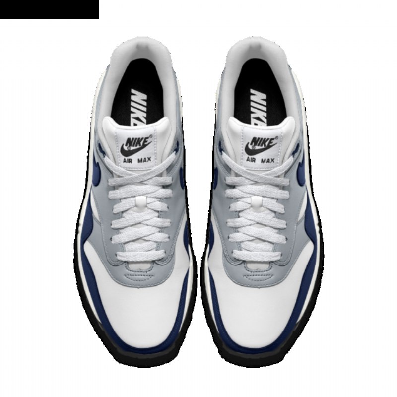 Nike Air Max 1 Essential Miesten Sininen Valkoinen Harmaa