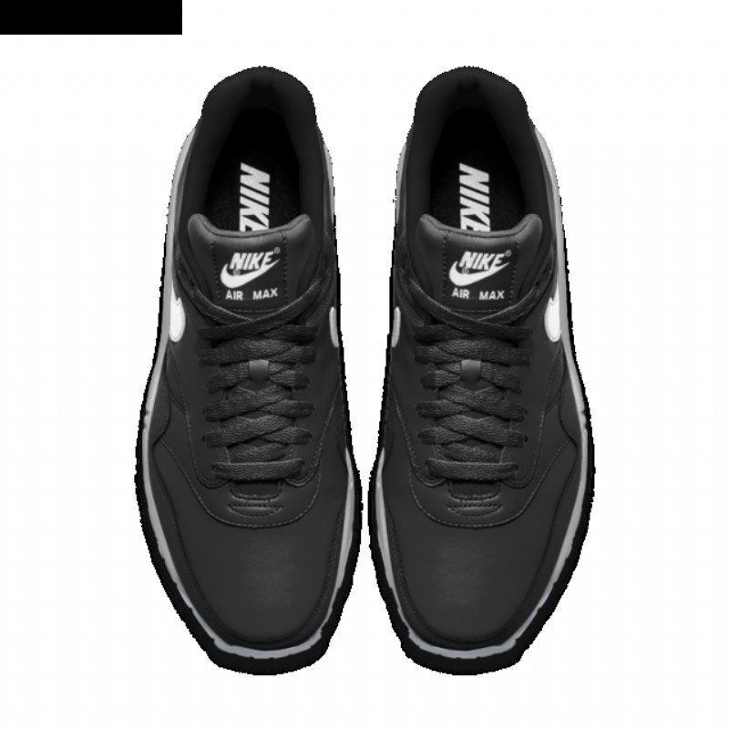 Nike Air Max 1 Essential Naisten Musta Harmaa