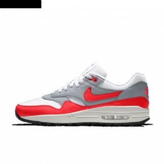 Nike Air Max 1 Essential Naisten Musta Punainen Valkoinen