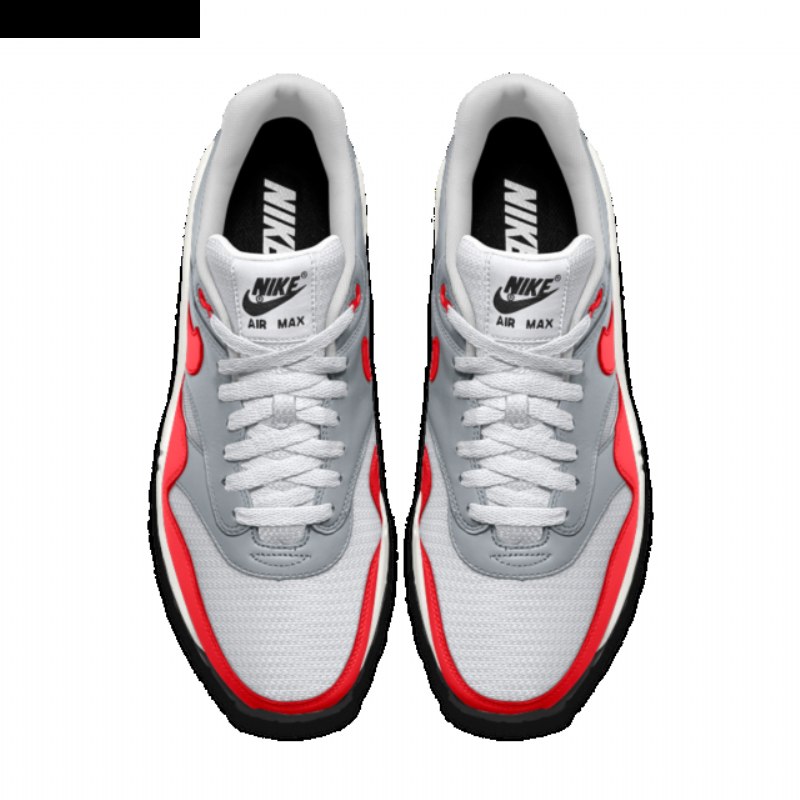 Nike Air Max 1 Essential Naisten Musta Punainen Valkoinen