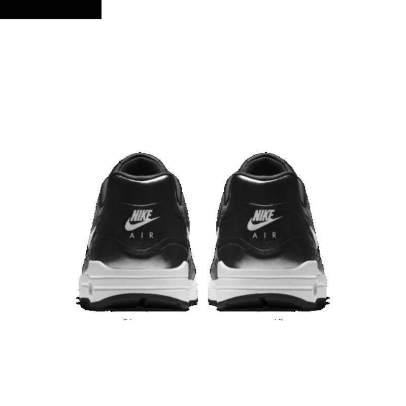 Nike Air Max 1 Miesten Hyp Musta Kiiltävä Valkoinen