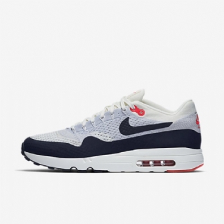 Nike Air Max 1 Miesten Ultra 2.0 Flyknit Sailing Grey Wolf University Red Obsidian