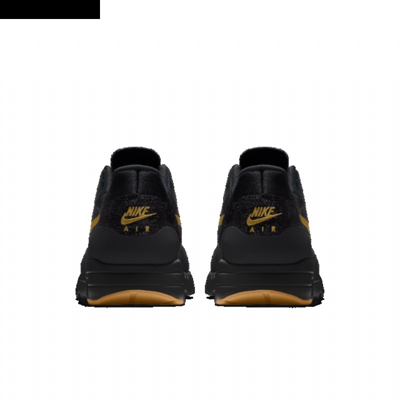 Nike Air Max 1 Miesten Ultra Flyknit Black Metallic Gold