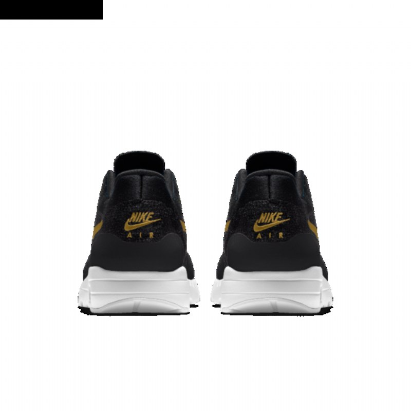 Nike Air Max 1 Miesten Ultra Flyknit Musta Keltainen Valkoinen