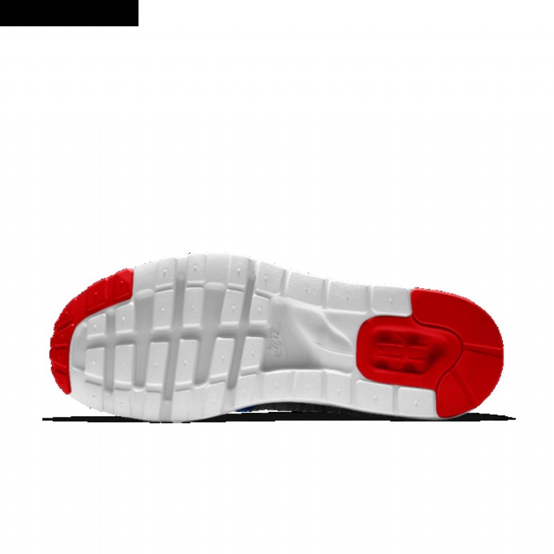 Nike Air Max 1 Miesten Ultra Flyknit Musta Sininen Punainen Valkoinen