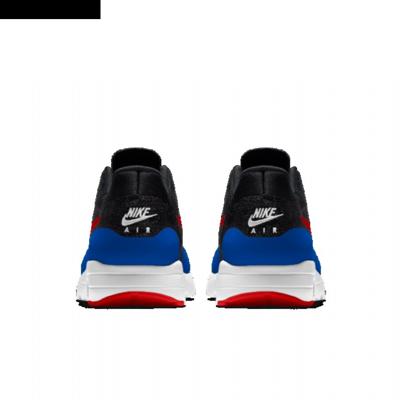 Nike Air Max 1 Miesten Ultra Flyknit Musta Sininen Punainen Valkoinen