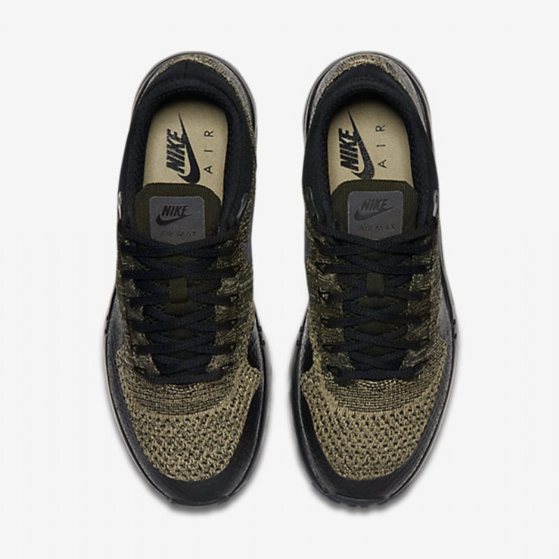 Nike Air Max 1 Miesten Ultra Flyknit Olive Neutraali Sequoia Black
