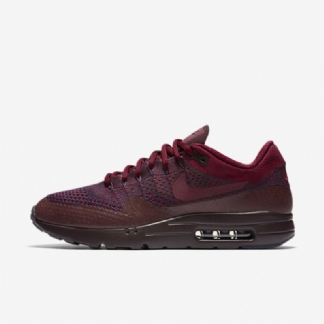 Nike Air Max 1 Miesten Ultra Flyknit Suuri Violetti Syvä Burgundy Red Joukkue