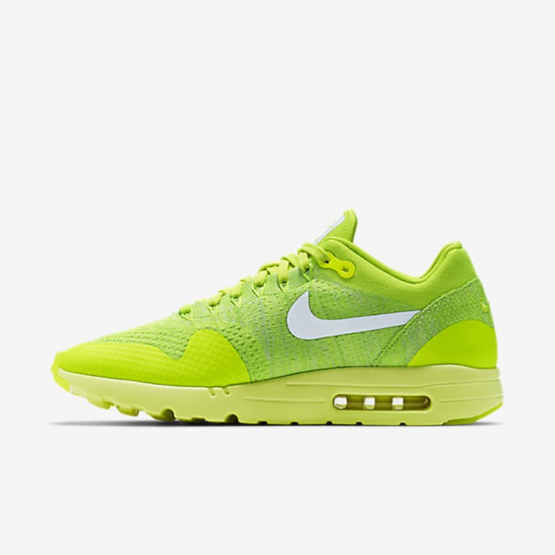 Nike Air Max 1 Miesten Ultra Flyknit Volt Electric Green White