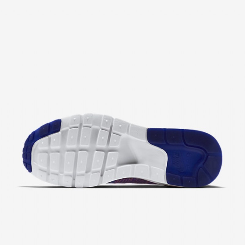 Nike Air Max 1 Naiset Ultra Flyknit Sininen Valokuva Vaaleanpunainen Explosion Lyijy Kulta Syvä Royal Blue