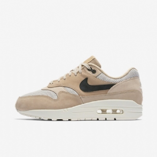 Nike Air Max 1 Naisten Pinnacle Fungus Light Bone Kaurapuuro Musta