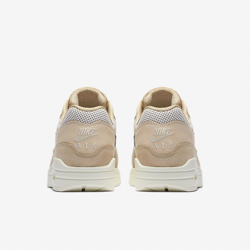 Nike Air Max 1 Naisten Pinnacle Fungus Light Bone Kaurapuuro Musta