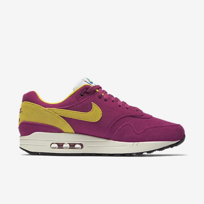 Nike Air Max 1 Premium Miesten Dynamic Bay Black Sail Kirkas Rikki