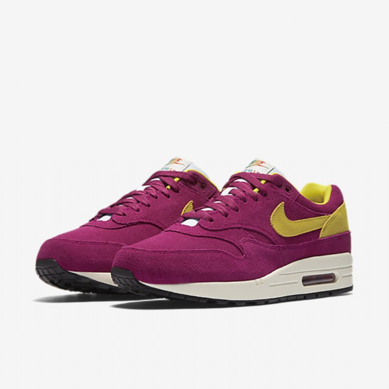 Nike Air Max 1 Premium Miesten Dynamic Bay Black Sail Kirkas Rikki
