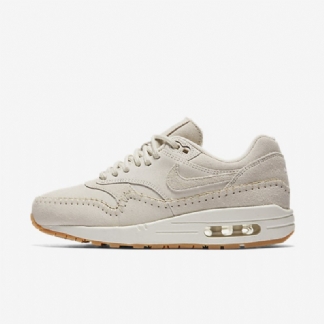 Nike Air Max 1 Premium Naisten Koivu Norsunluukumi Vaaleanruskea