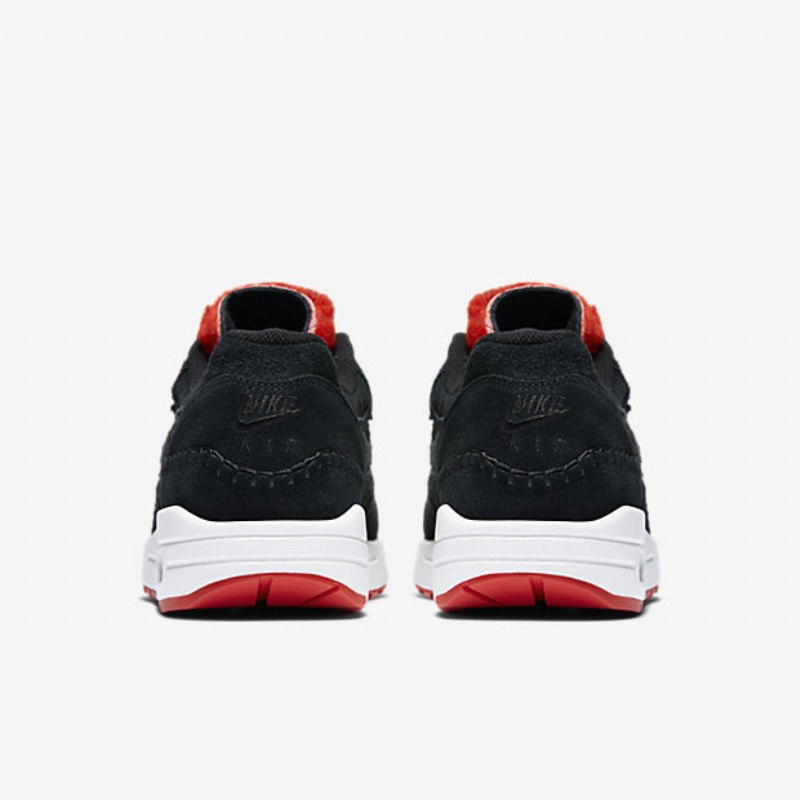 Nike Air Max 1 Premium Naisten Musta Punainen Action Summit Valkoinen
