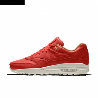 Nike Air Max 1 Premium Naisten Max Orange Light Bone