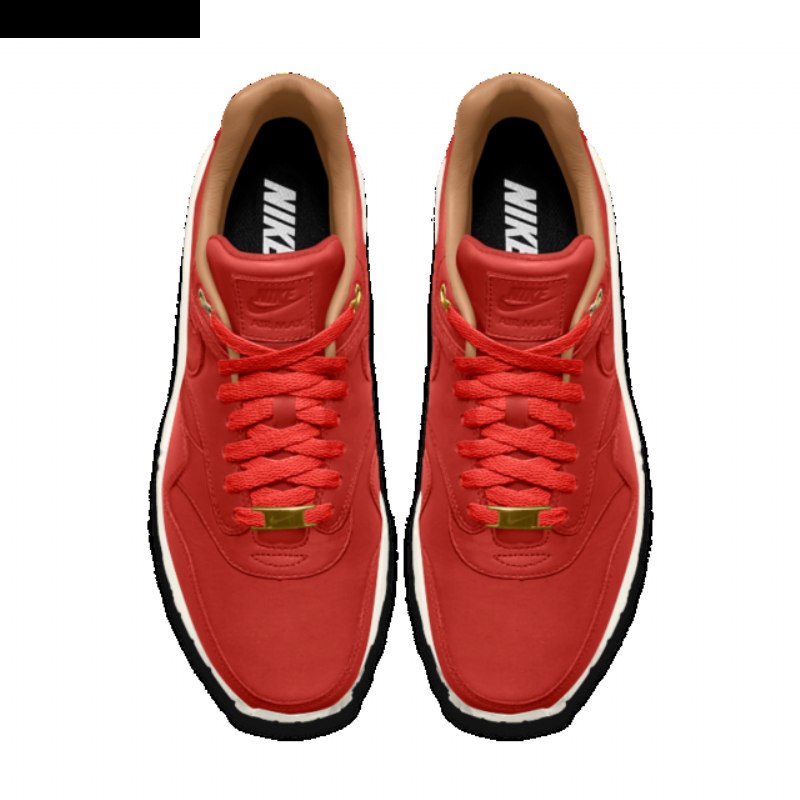 Nike Air Max 1 Premium Naisten Max Orange Light Bone