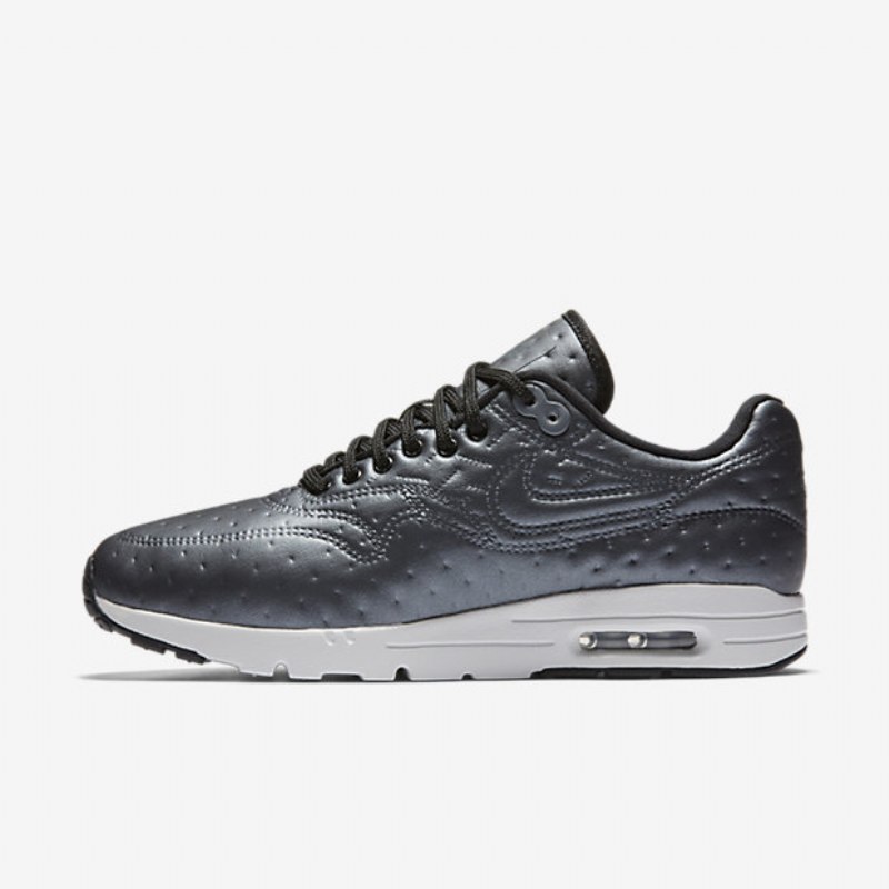 Nike Air Max 1 Premium Ultra Jacquard Naisten Hematite Metallic Tummanharmaa Summit White Black