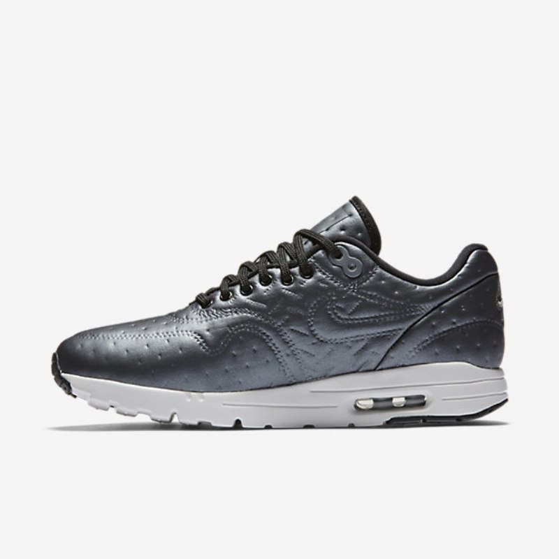 Nike Air Max 1 Premium Ultra Jacquard Naisten Hematite Metallic Tummanharmaa Summit White Black