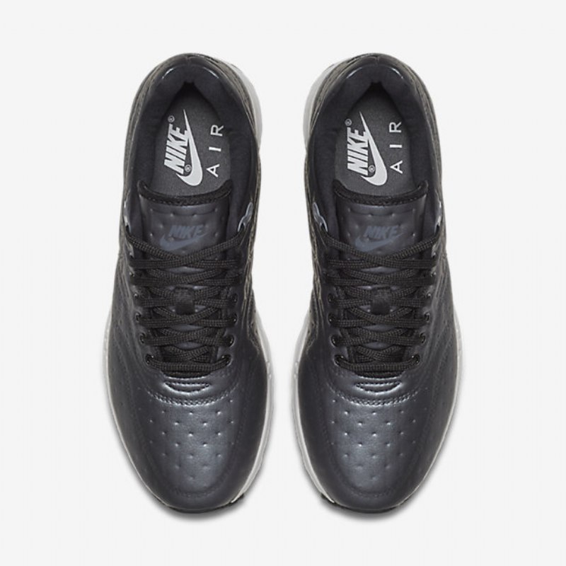 Nike Air Max 1 Premium Ultra Jacquard Naisten Hematite Metallic Tummanharmaa Summit White Black