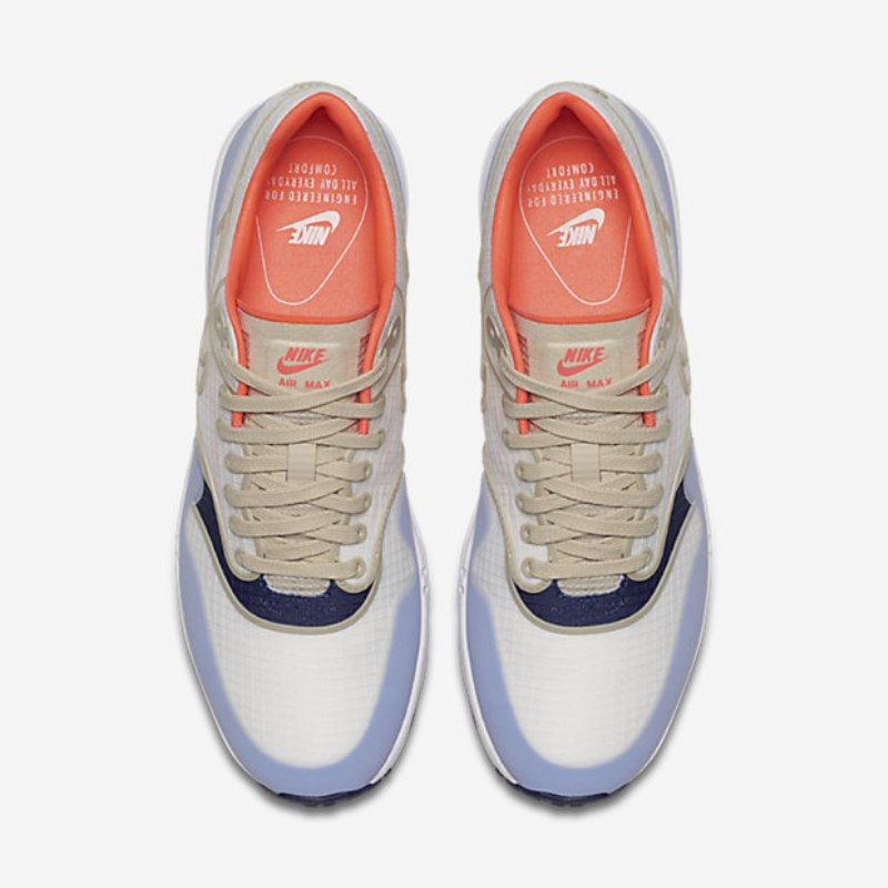 Nike Air Max 1 Ultra 2.0 Si Naisten Sailing White Lava Glow -kaurapuuro