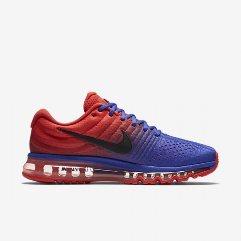 Nike Air Max 2017 Miesten Juoksukengät Paramount Blue Max Oranssi Musta