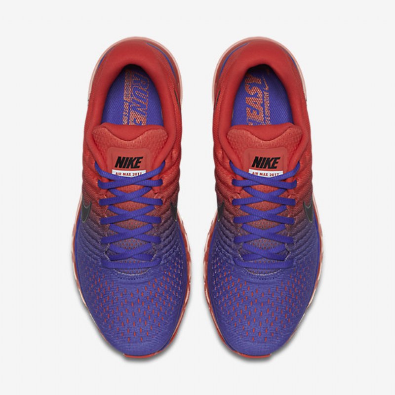 Nike Air Max 2017 Miesten Juoksukengät Paramount Blue Max Oranssi Musta