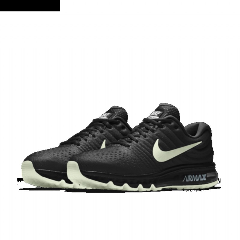 Nike Air Max 2017 Naisten Juoksukengät Mustavalkoinen Norsunluu