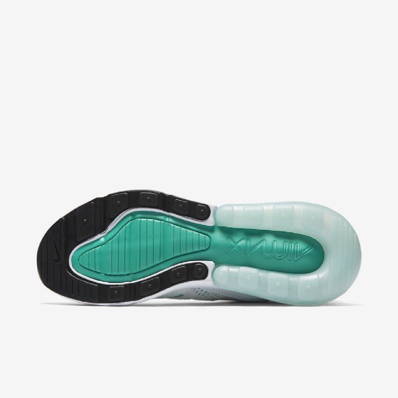 Nike Air Max 270 Flyknit Kengät Igloo Kirkas Emerald White