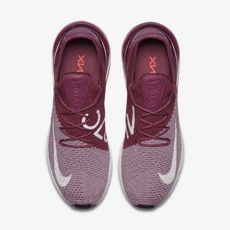 Nike Air Max 270 Miesten Kengät Flyknit Brum Luumu Wine Vintage Total Crimson White